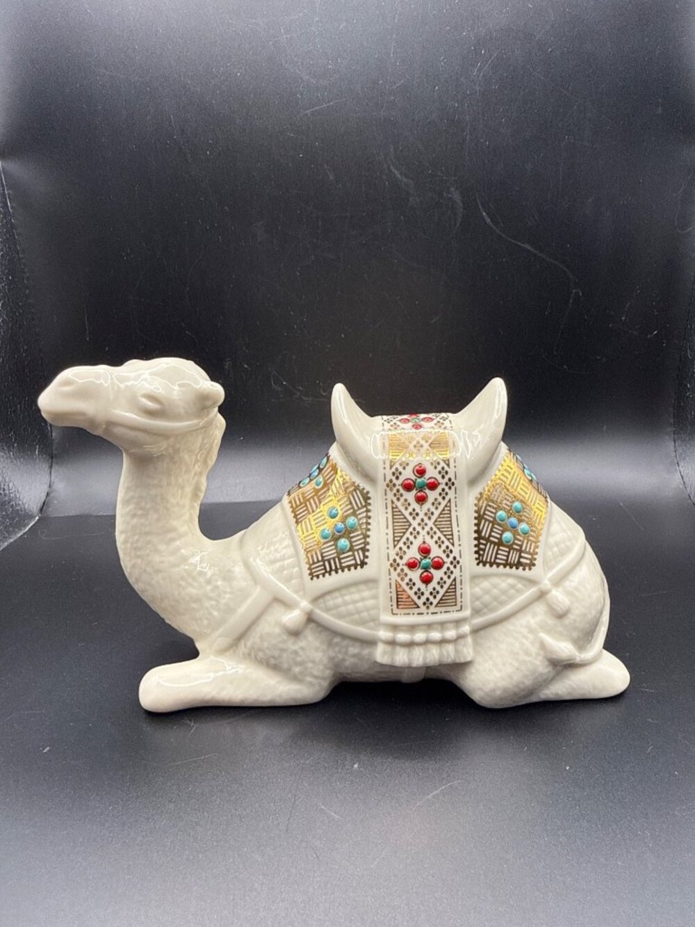 Vintage Lenox Jewels Nativity Porcelain Camel Figurine Discontinued No Box
